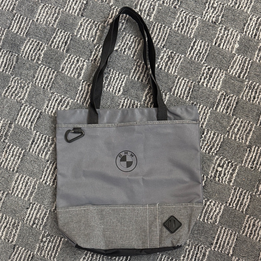 BMW Gray Utility Two-Tone Tote Bag